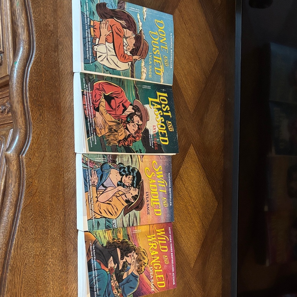 Lyla Sage Rebel Blue Ranch Romance Novel Set